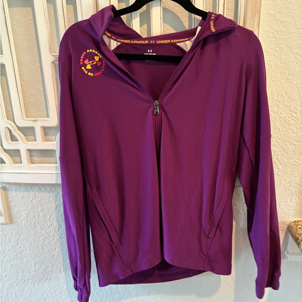 Under Armour Violet Performance Hoodie